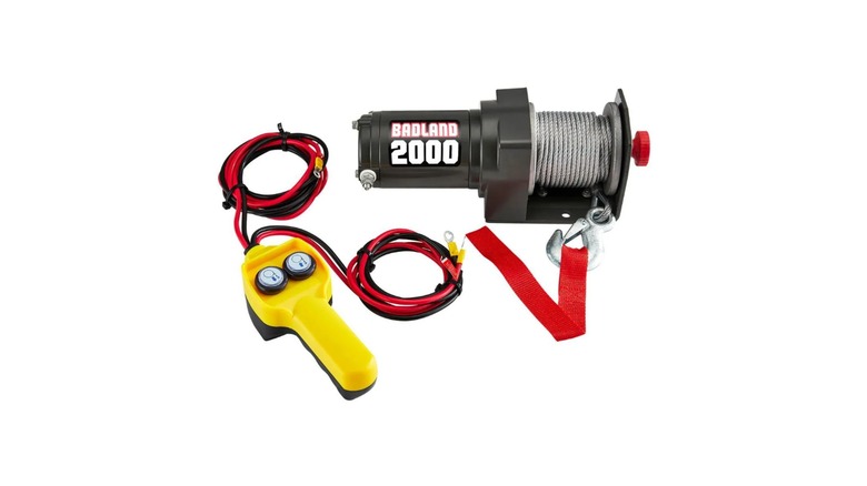 Badland 2,000-pound Utility Trailer Winch
