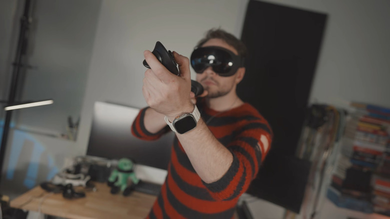 Steam Frame being used by gamer