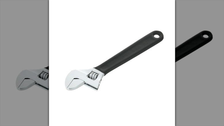 8-inch Adjustable Wrench with Sure Grip Handle