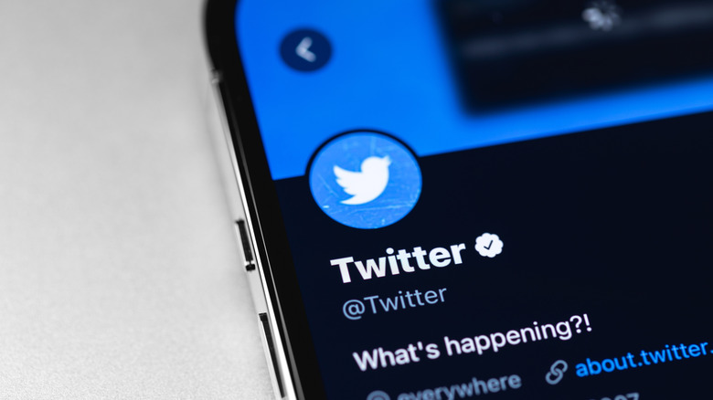official verified account Twitter