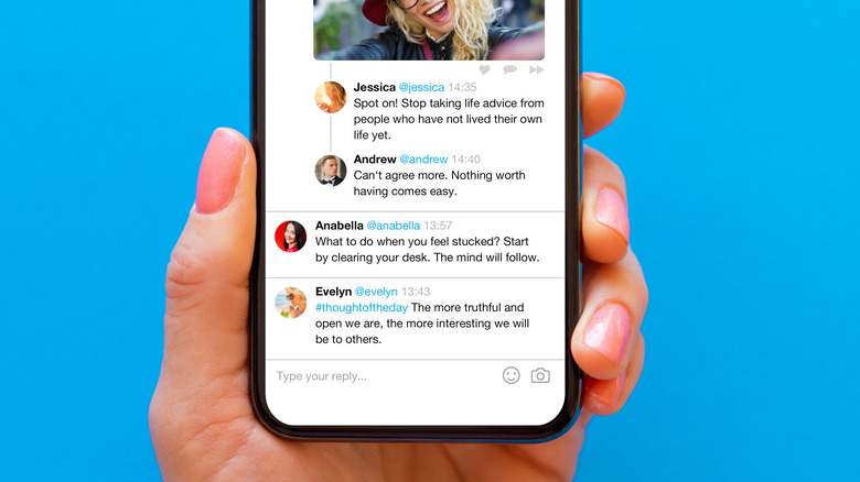 news feed on Twitter