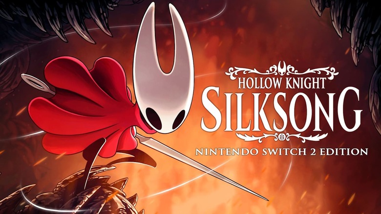 Promotional image for Hollow Knight: Silksong on Switch 2.