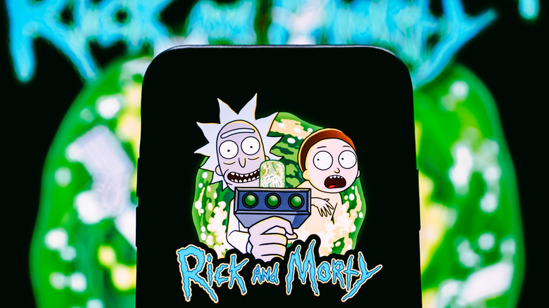 rick and morty on iphone