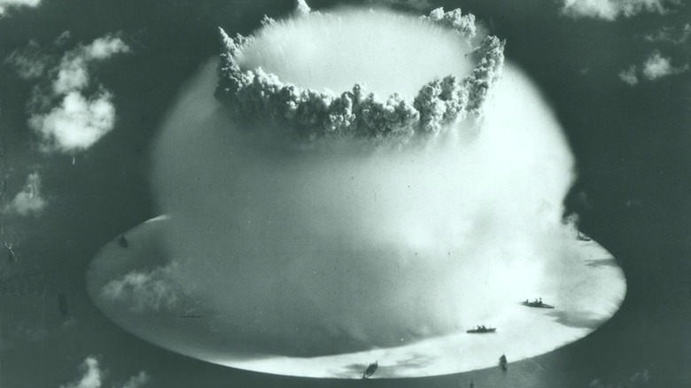 A nuclear detonation during Operation Crossroads