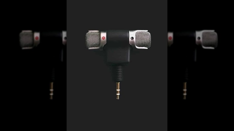 A 3.5 mm jack stereo EVP microphone.