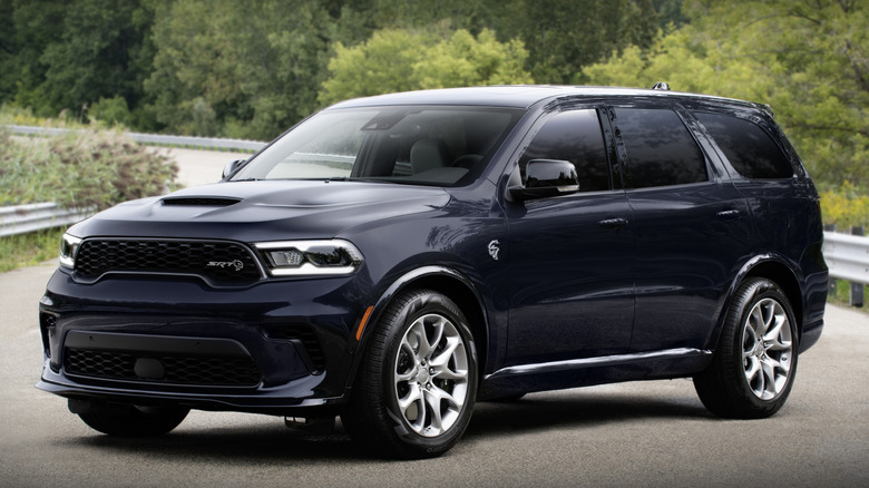 Dodge Durango Hellcat parked