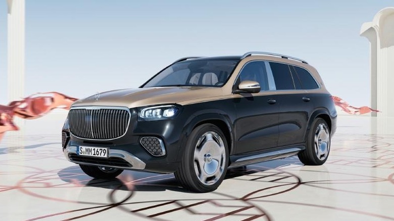 Mercedes-Benz GLS600 Maybach parked outdoors