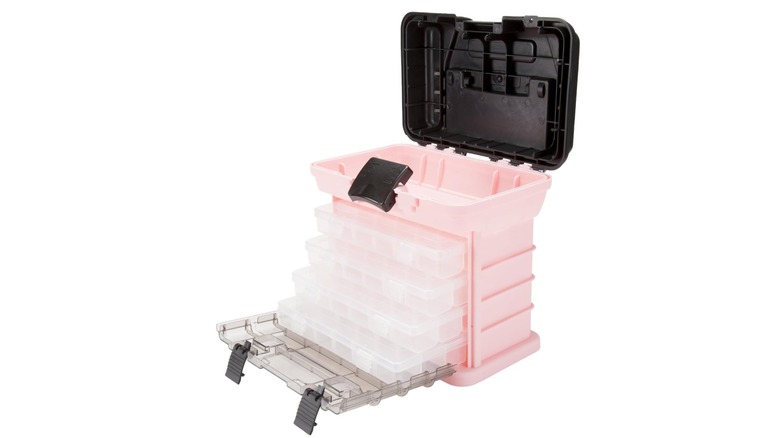pink Stalwart tool box