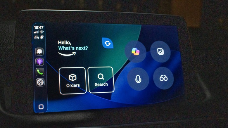 Amazon Apple CarPlay widget