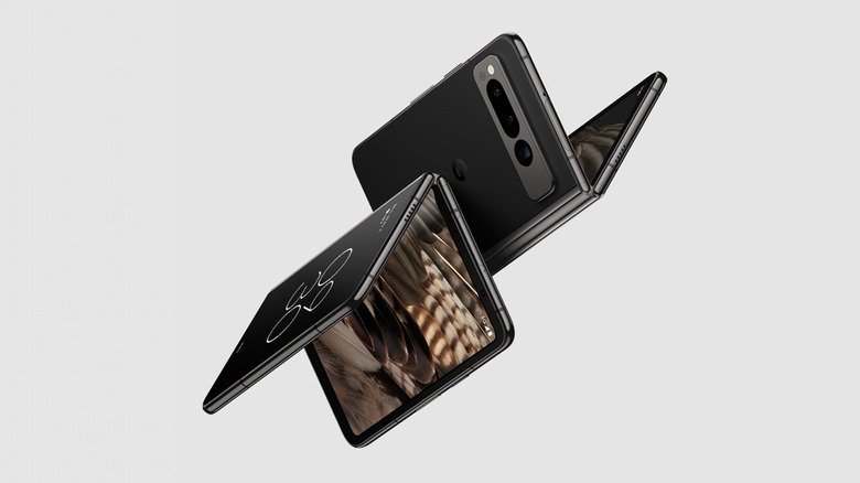 Google Pixel Fold unfolded