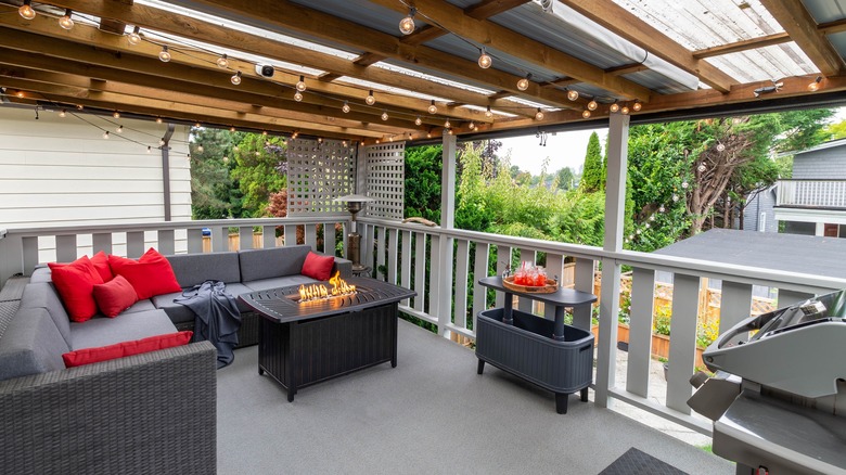 nice outdoor patio