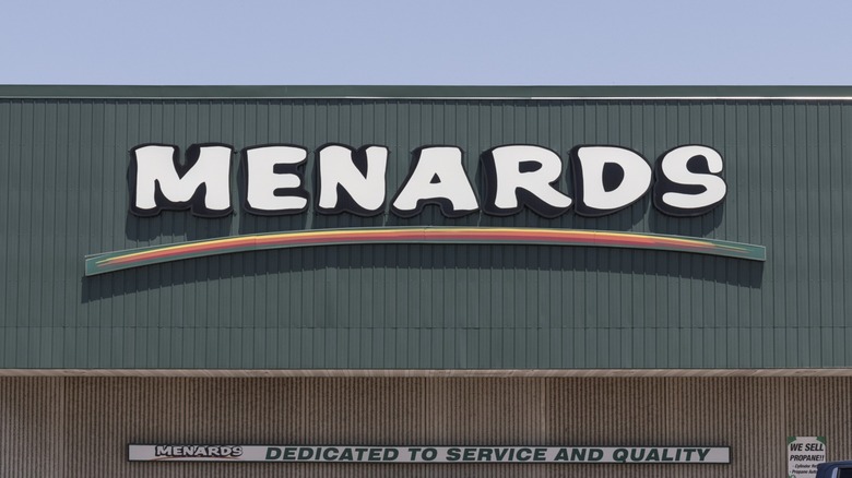 Menards store front