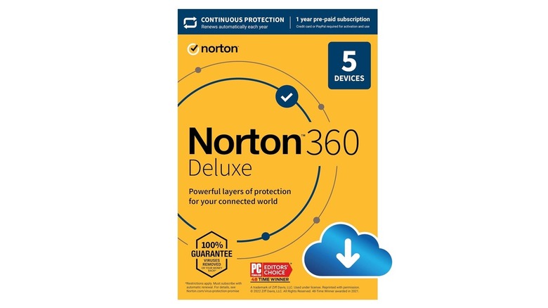 Norton 360 Deluxe antivirus