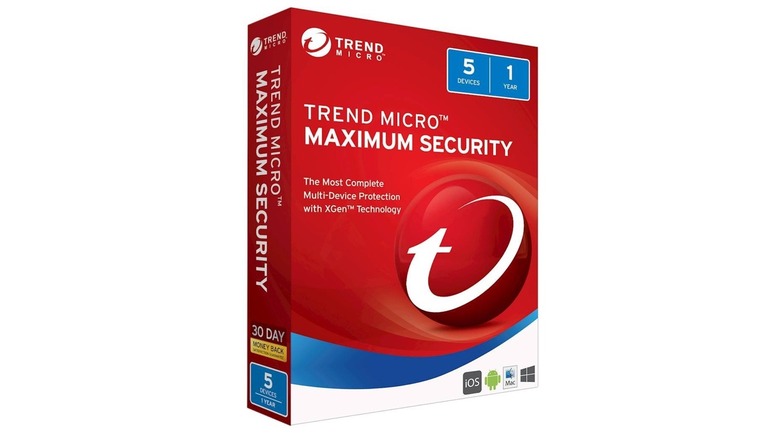 Trend Micro Maximum Security antivirus