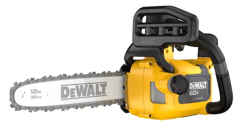 DeWalt 12-inch 60V Max Cordless Top-Handle Chainsaw