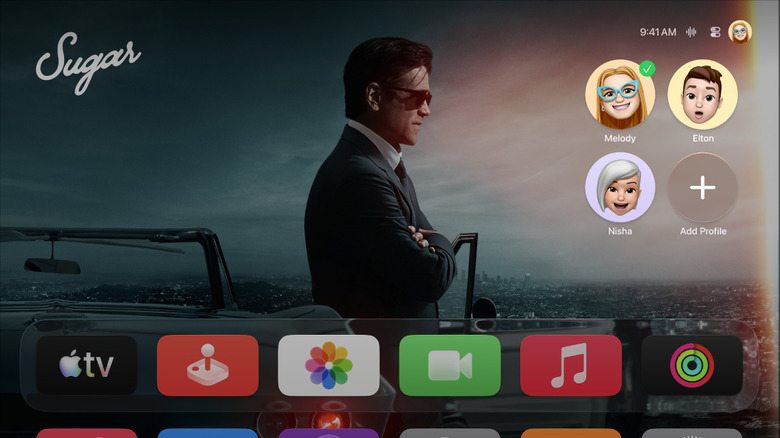 Different user profiles on Apple TV