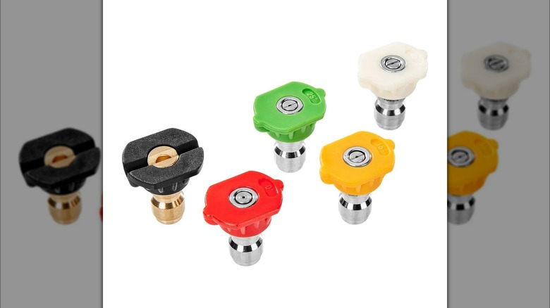 5-Piece Pressure Washer Quick-Connect Nozzle Kit