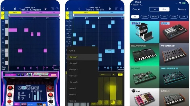 Korg Gadget 2 screenshots