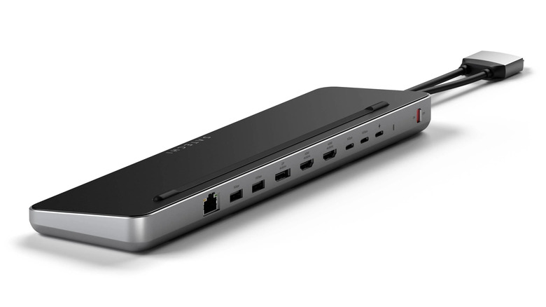 Satechi Dual Dock Stand on white background