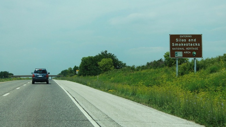 Interstate 80 in West Iowa
