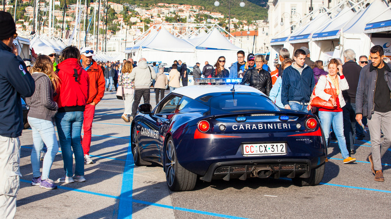 Lotus Evora police car