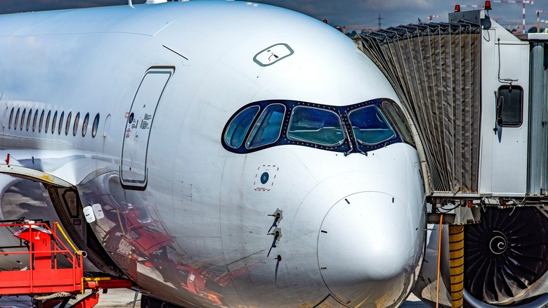 Airbus at terminal