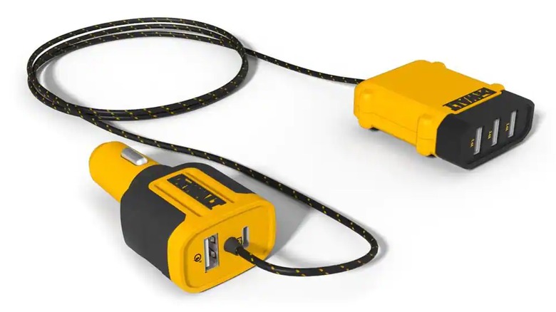 DeWalt 5-port car charger