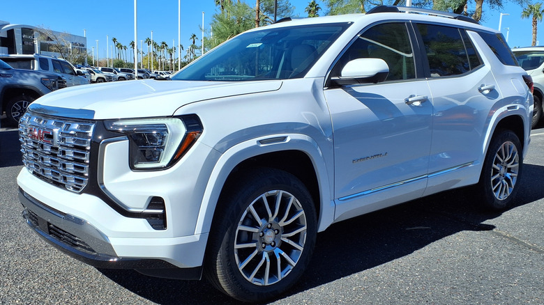 GMC Terrain in a car lot