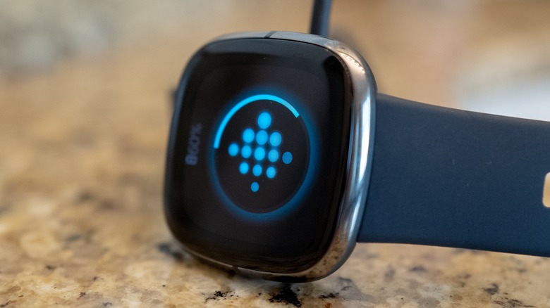 Fitbit on table