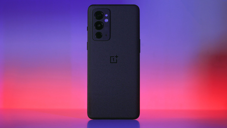 OnePlus 9RT in a black color