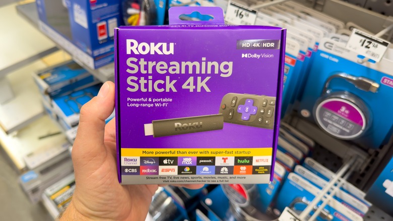 roku streaming stick at the store