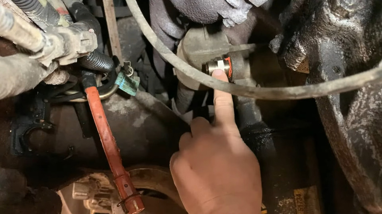 Putting a finger on the 7.3L Power Stroke block heater