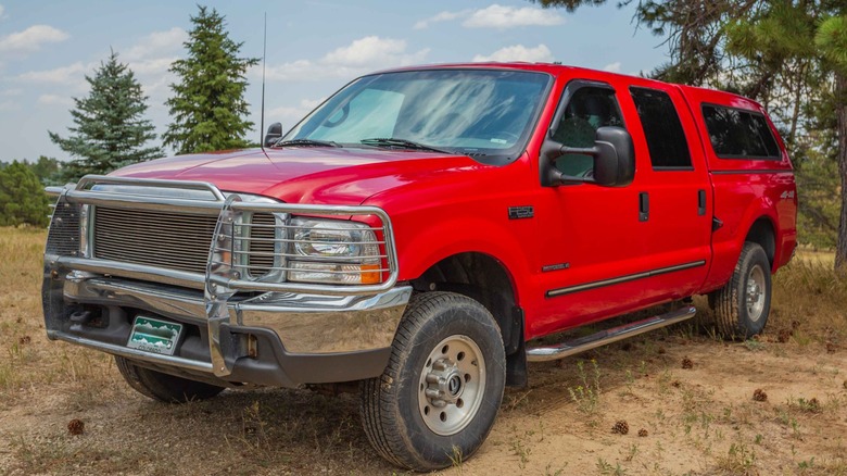 Ford F Truck with the 7.3 PowerStroke engine