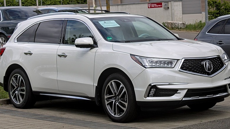 2019 acura mdx front view