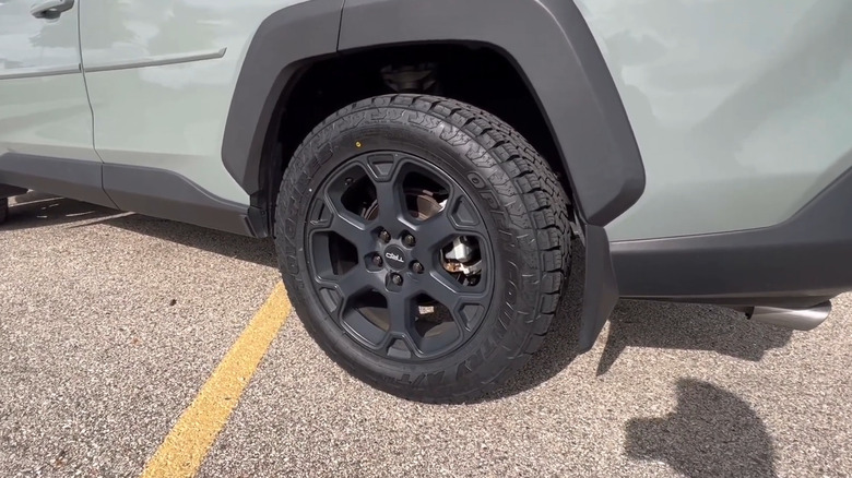 A set of A set of Toyo Open Country A/T III on a Subaru Forester
