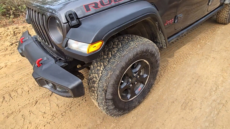 A set of Toyo Open Country A/T III on a Jeep Wrangler
