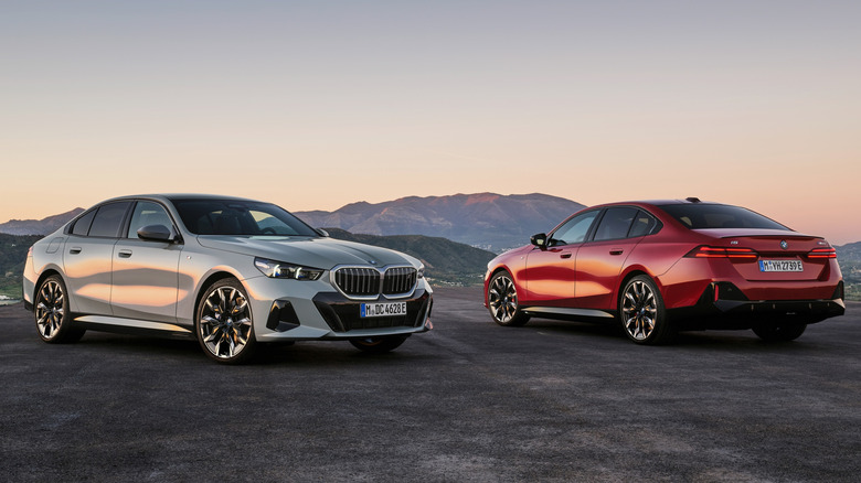 BMW 5 Series sedans