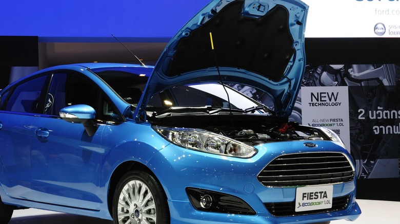 Ford Fiesta with EcoBoost 1.0L engine
