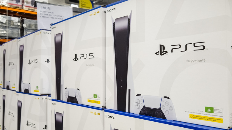 PlayStation 5 consoles for sale in Costco