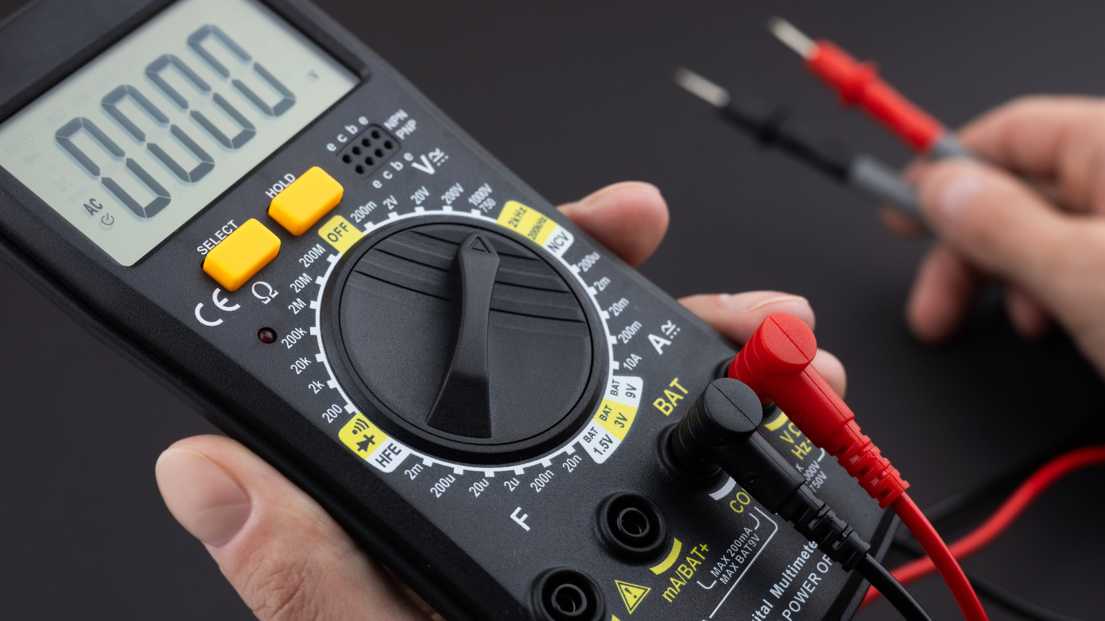 Volt Setting On Multimeter