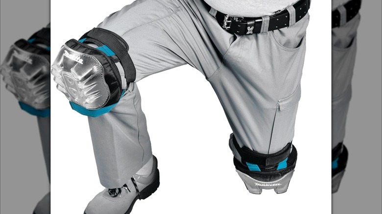 Ultimate Knee Pads being worn