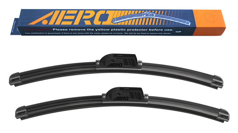 Aero wiper blades and packaging