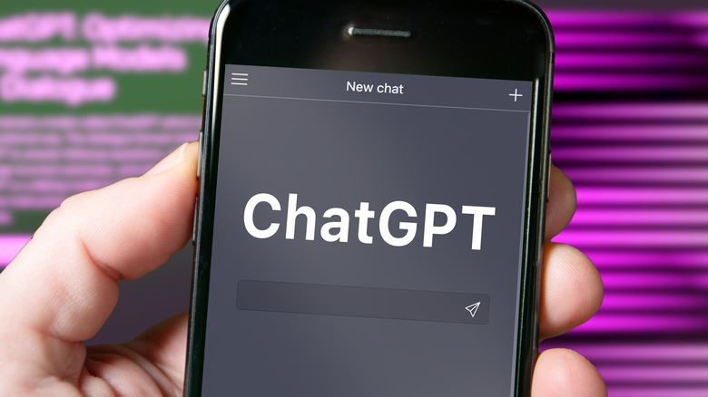 ChatGPT phone user