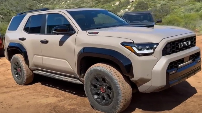 Toyota 4Runner in Mudbath color from ToyotaJeff's review