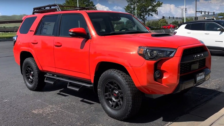 Toyota 4Runner in Solar Octane color