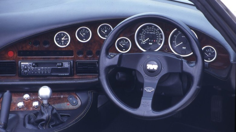 TVR Griffith 500 dashboard