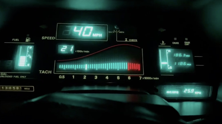 1984 Nissan 300ZX digital dashboard