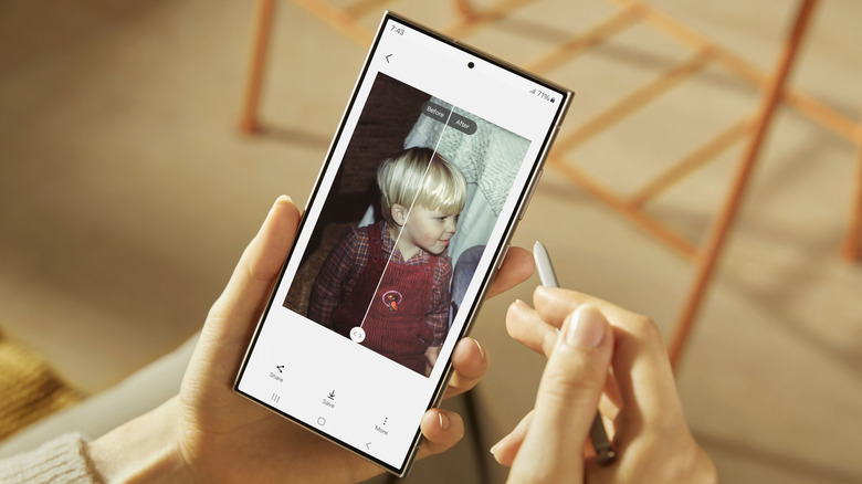 Remaster feature on Samsung Galaxy