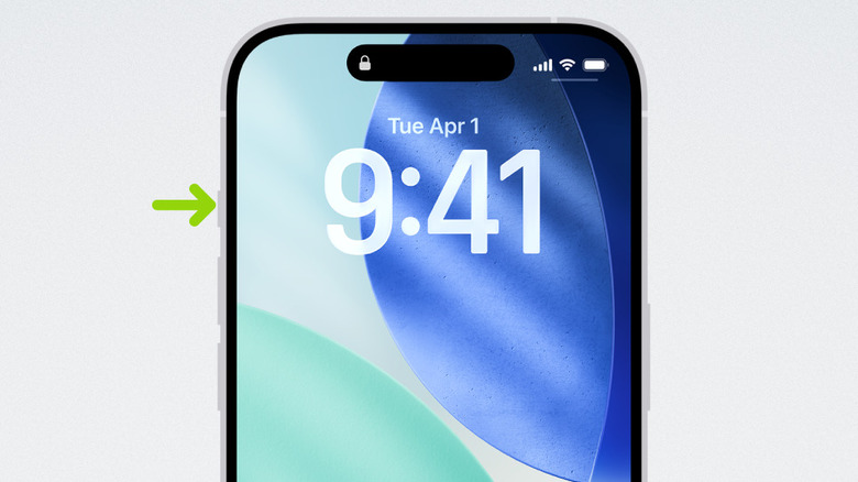 Action button on the iPhone