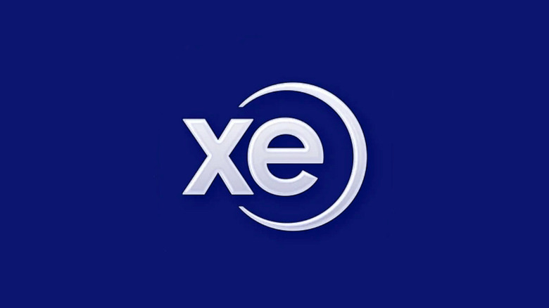 The XE Currency logo
